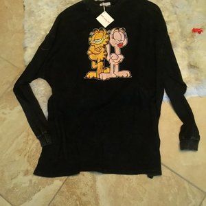 トップス little sunny bite Garfield Long tee little sunny bite x Garfield Long tee